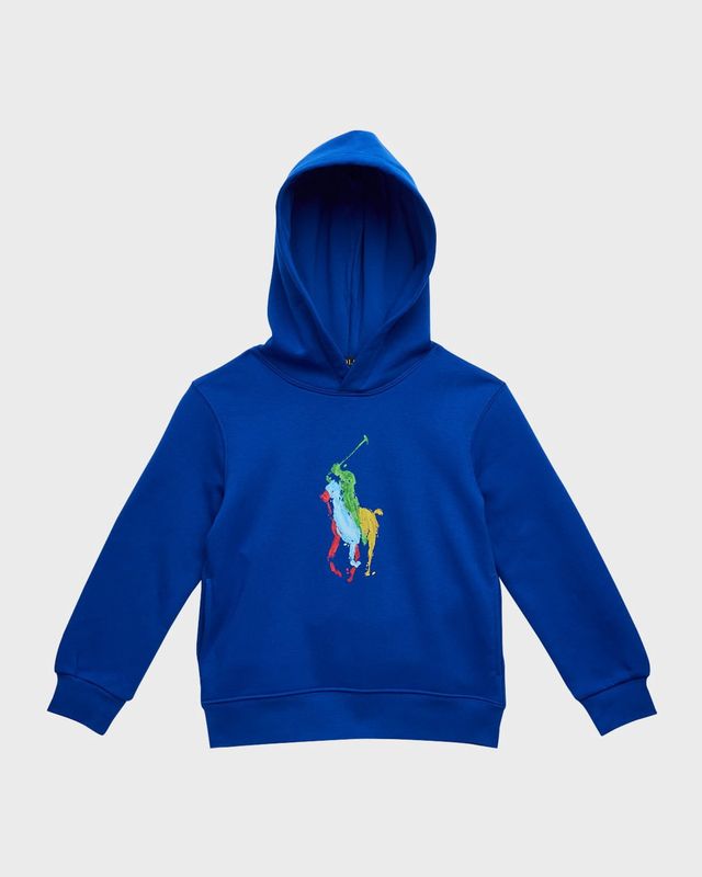 Boy&#39;s Graphic Fleece Hoodie, Size 2-7