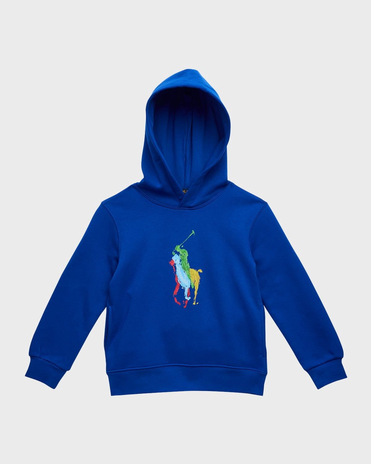 Boy&#39;s Graphic Fleece Hoodie, Size 2-7