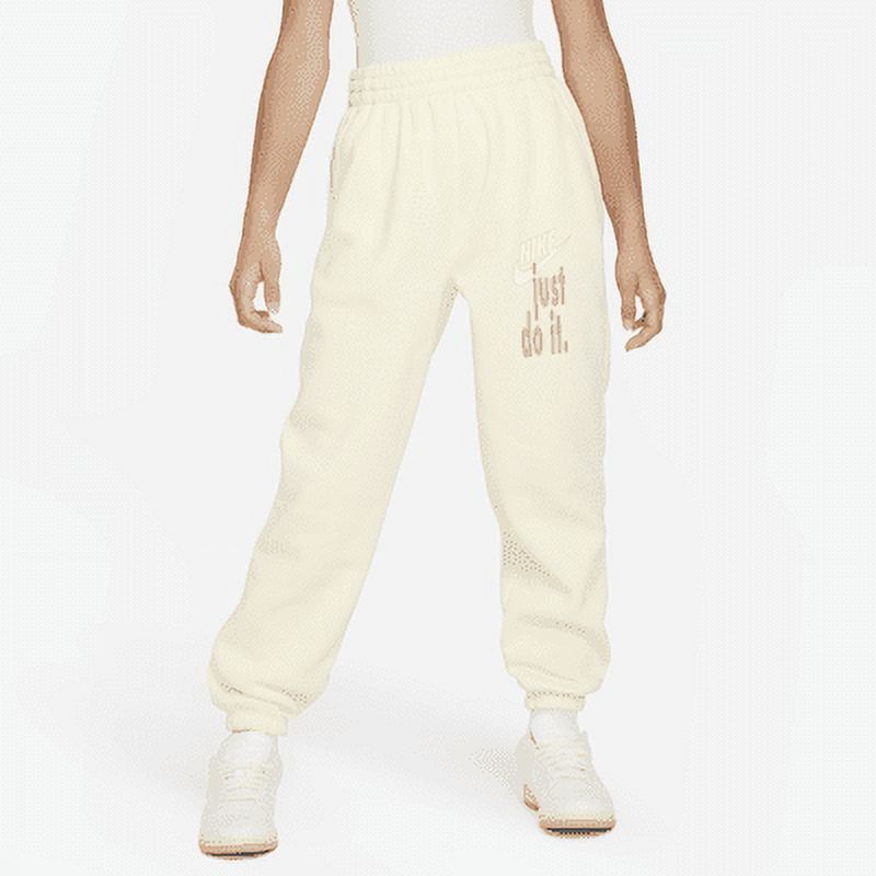 Nike Girls&#39; Club Fleece Pants - Beige