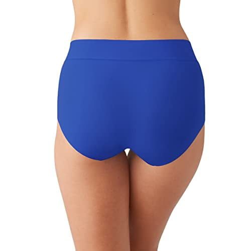 Wacoal Women&#39;s at Ease Brief Panty in Radiant Blue | Plus Size XL | HerRoom.com
