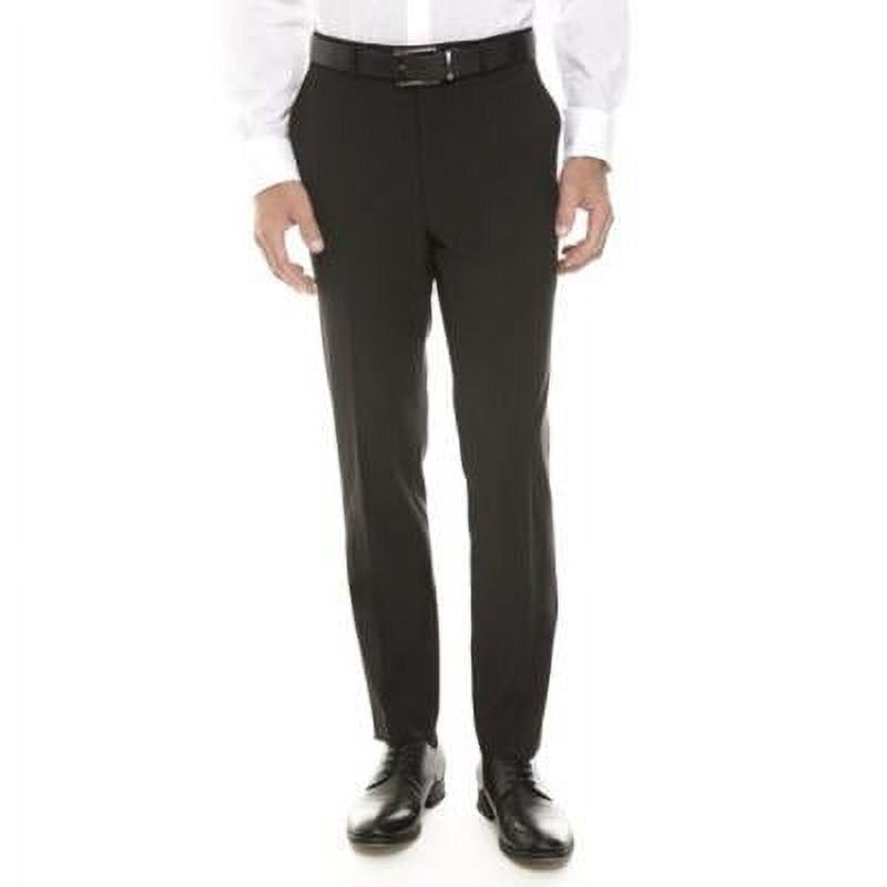 Calvin Klein Men&#39;s Skinny-Fit Infinite Stretch Suit Pants - Black