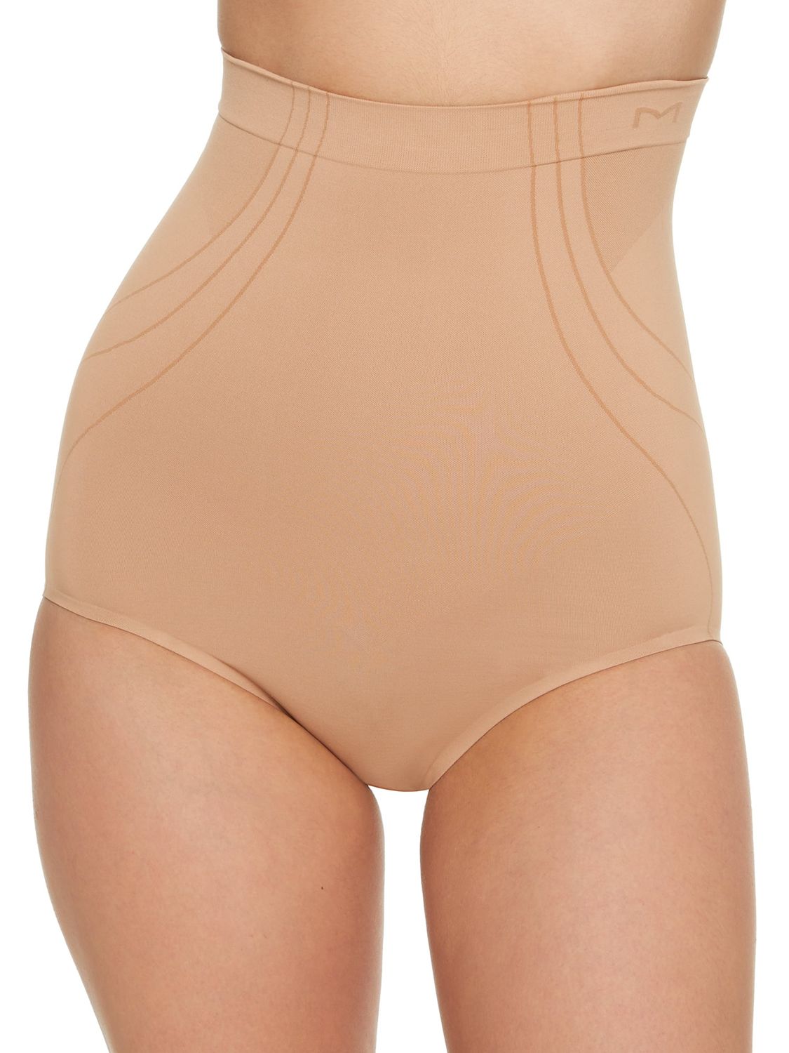 Women S Maidenform DMS092 Feel Good Fashion High Waisted Brief (Beige S)
