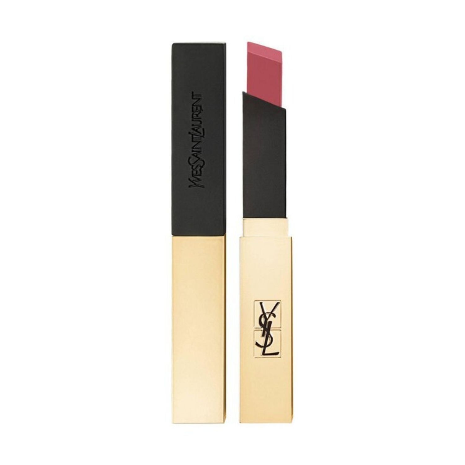 Yves Saint Lauren Rouge Pur Couture the Slim Leather Matte No. 11 Ambiguous Beige Lipstick  0.08 Oz