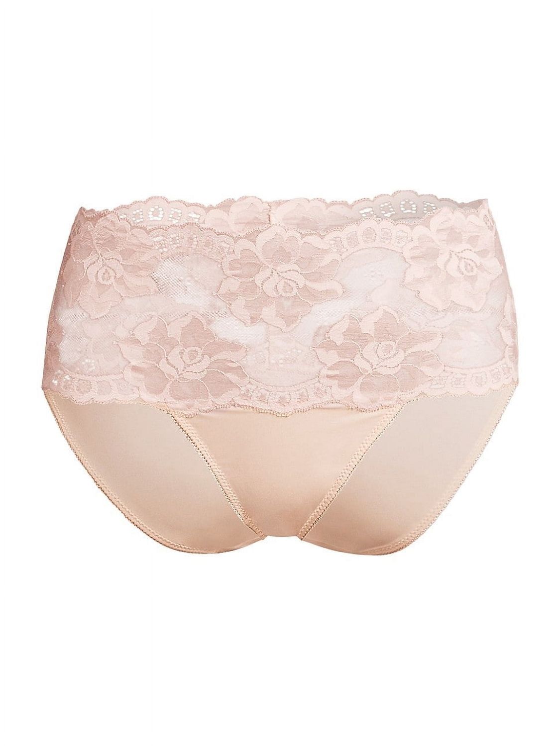 Wacoal Women&#39;s Light &amp; Lacy Hi-Cut Brief Underwear 879363 - Rose Dust