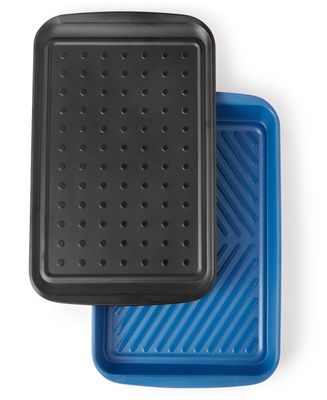 The Cellar Melamine Prep &amp; Serve Tray Blue