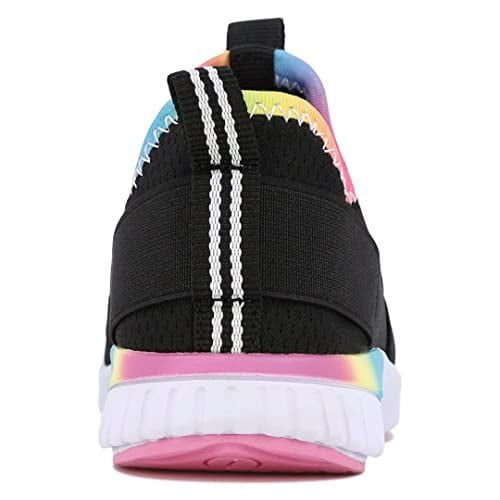 Nautica Toddler Girls Sloats Sneakers - Black Bright Gradient