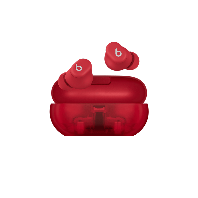 Beats by Dr. Dre Beats Solo Buds Bluetooth In-Ear Earbuds, Transparent Red