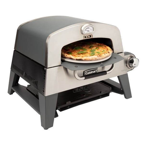 Cuisinart 3-in-1 Pizza Oven, Griddle G Stainless Steelgrey