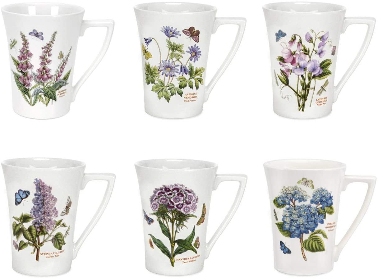 Portmeirion Botanic Garden Mug Set of 6