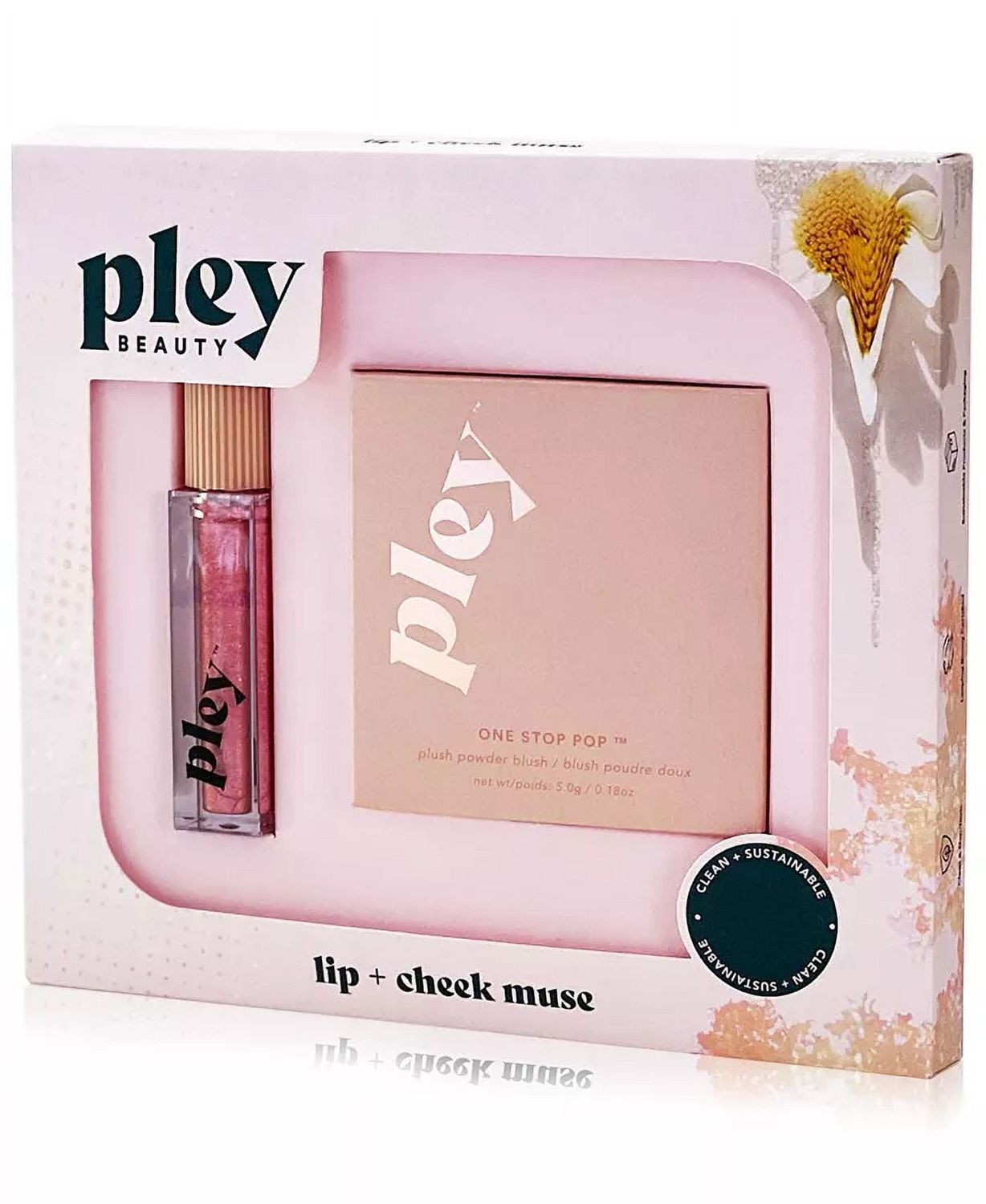 Pley Beauty 2-Pc. Glossy Lip Lacquer &amp; Plush Powder Blush Set, - N/a