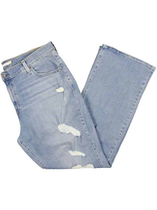 Levi&#39;s Women&#39;s Plus Size 725 High-Rise Bootcut Jeans.