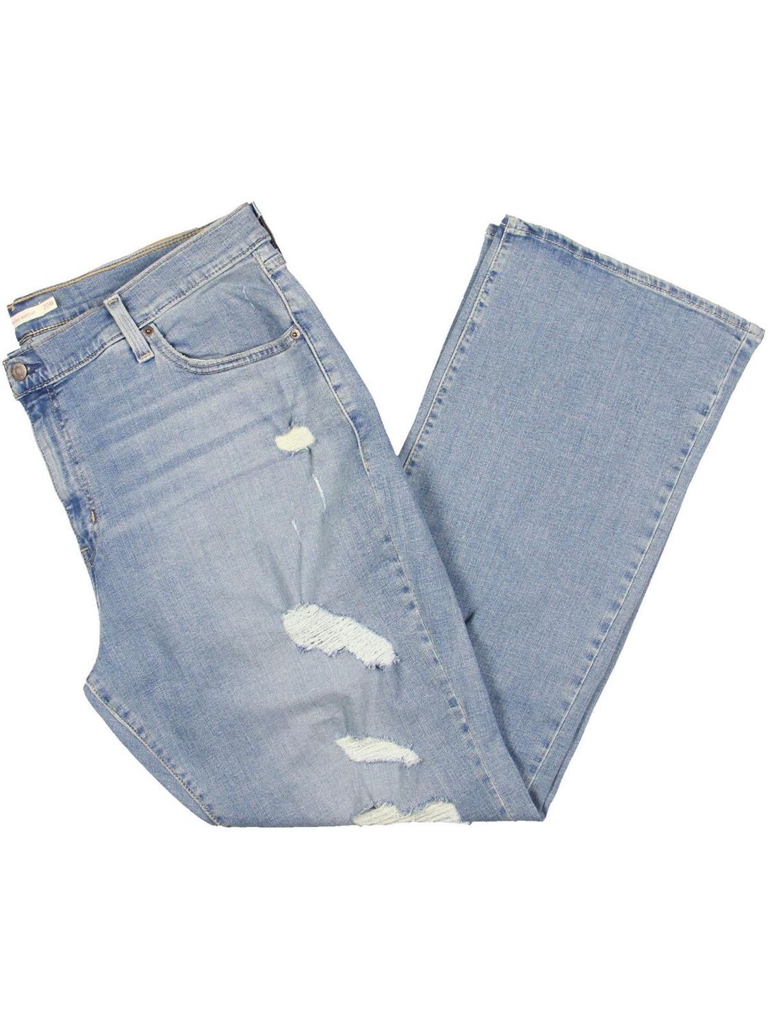 Levi&#39;s Women&#39;s Plus Size 725 High-Rise Bootcut Jeans.