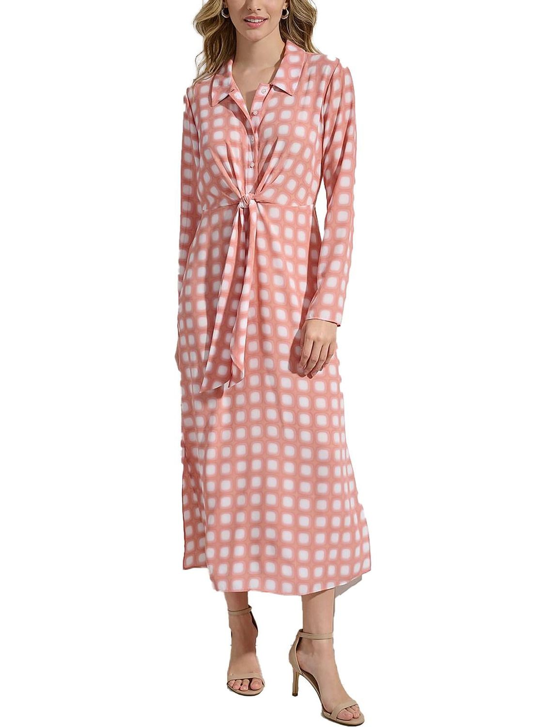 Calvin Klein Womens Printed Shirtdress