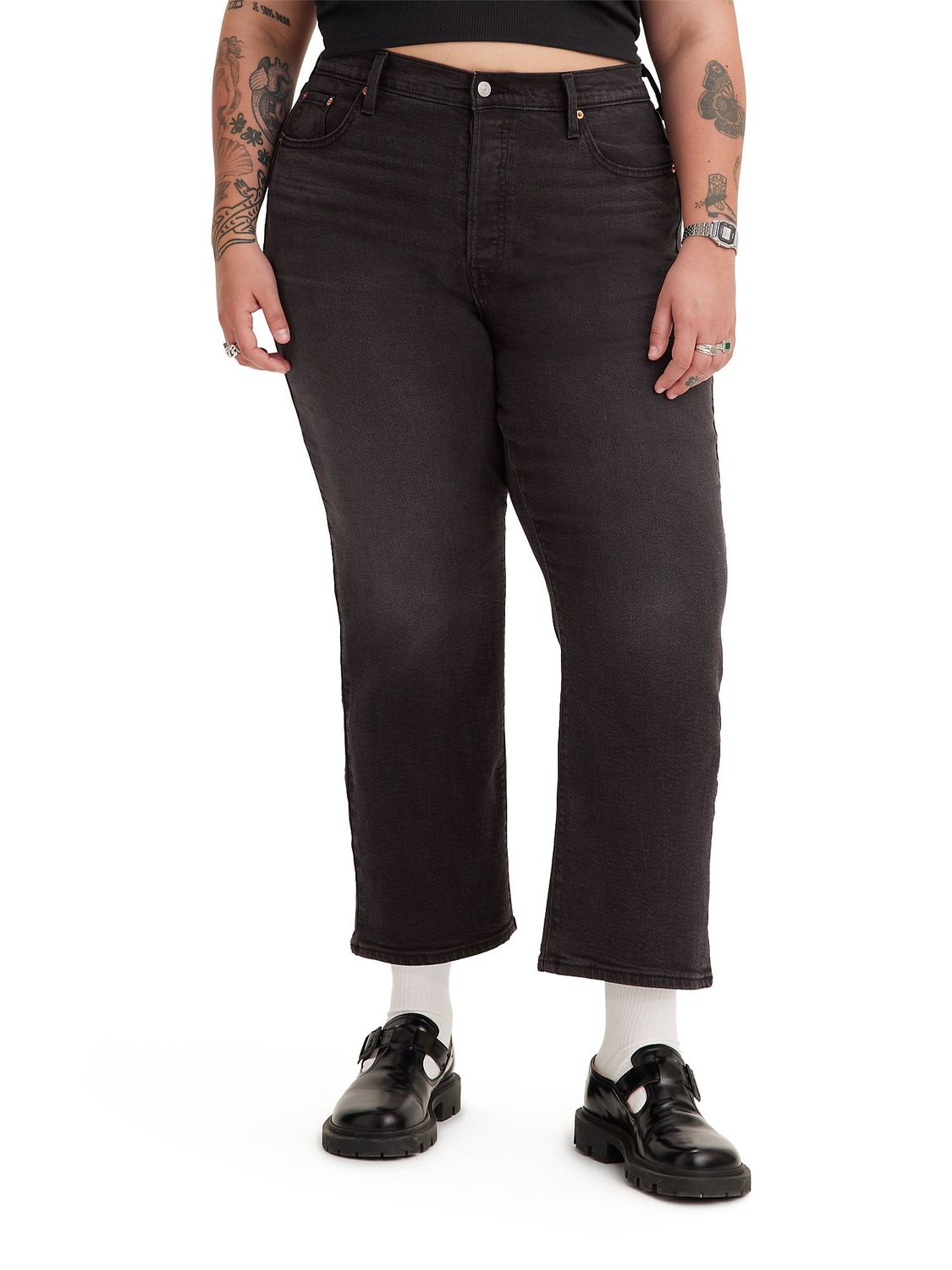 Levi&#39;s® Women&#39;s Ribcage Straight Ankle Jeans (Plus Size)