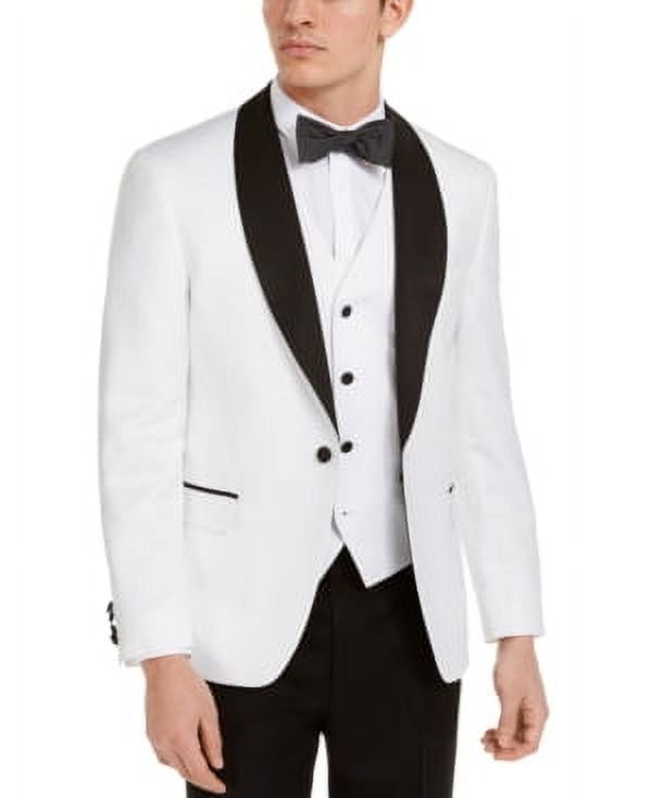 Alfani Men&#39;s Slim-Fit Tuxedo Jacket, - White
