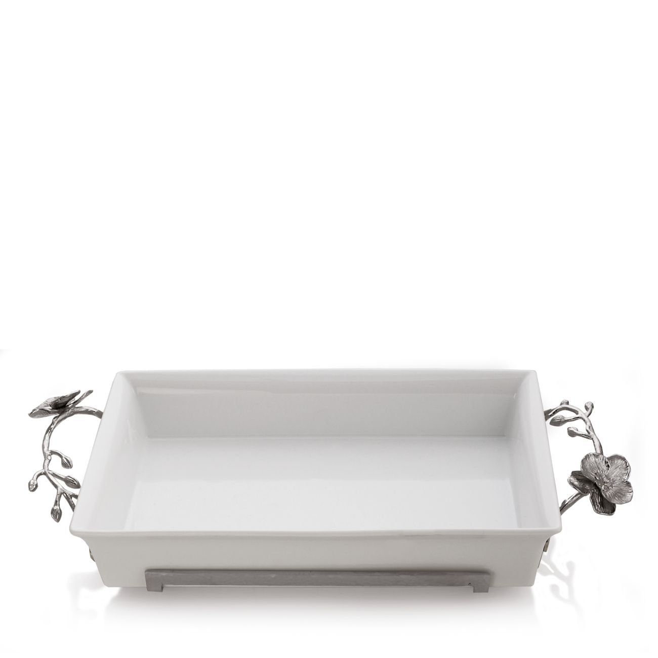 Michael Aram Michael Aram Serveware White O Silver