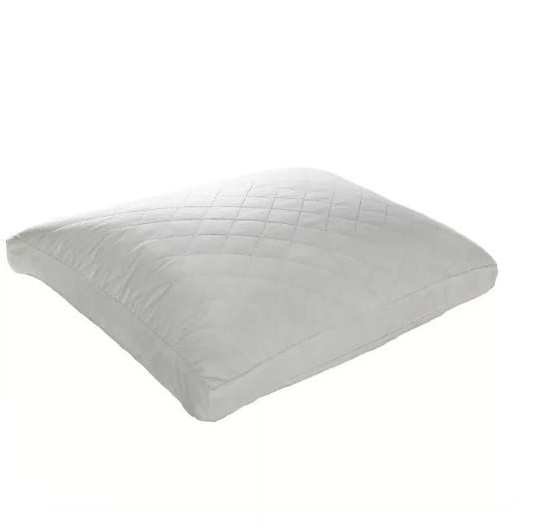Royal Luxe Quilted Feather Pillow, Standard/Queen, - White