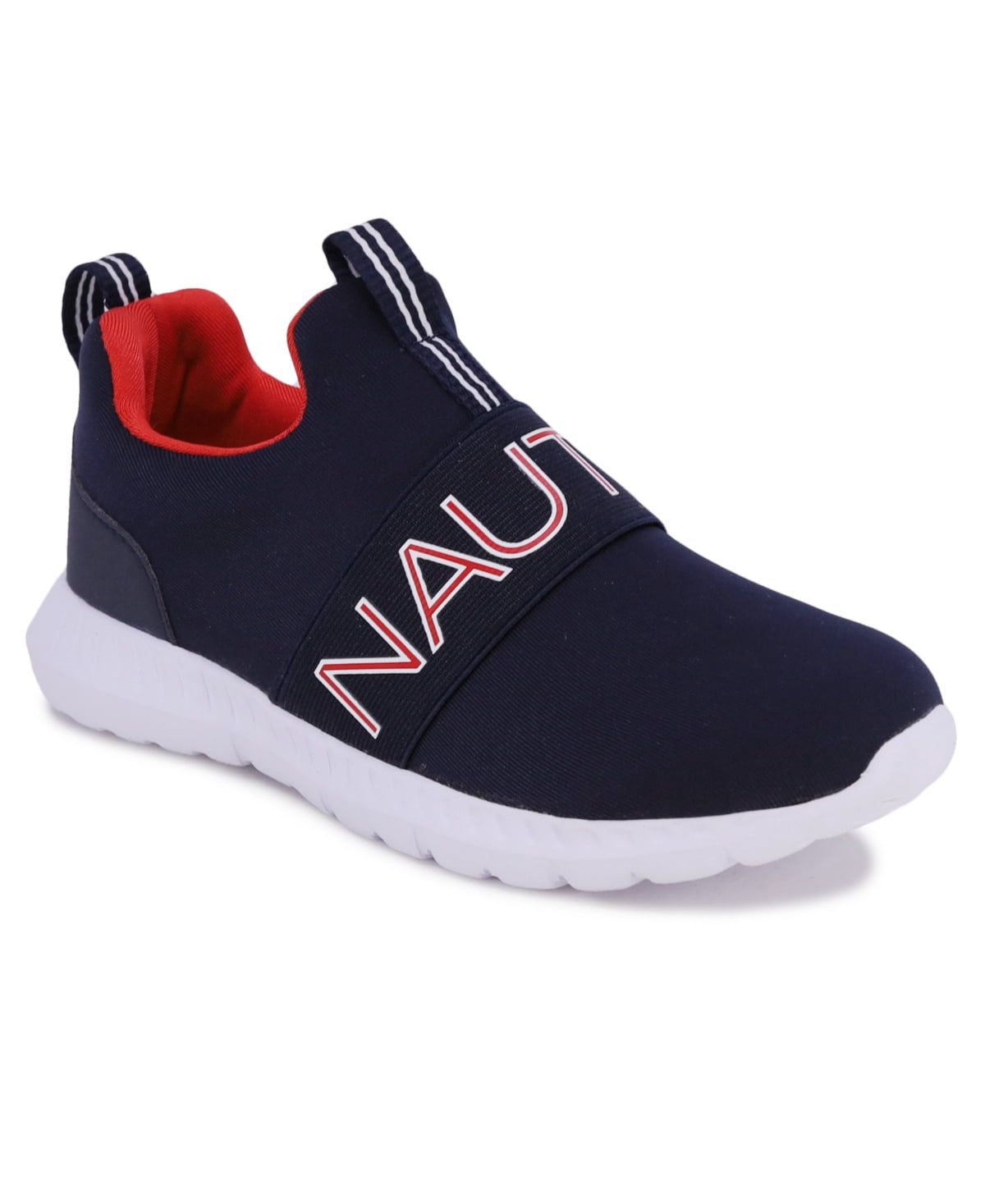Nautica Big Boys Canvey Logo Athletic Navy 4M