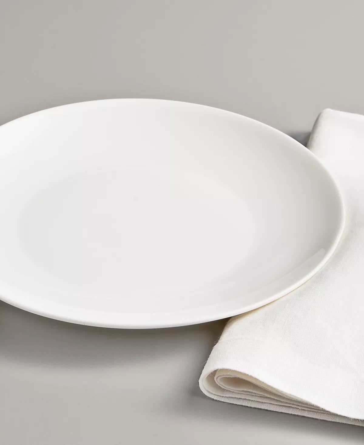 Hotel Collection Modern Coupe Salad Plate White