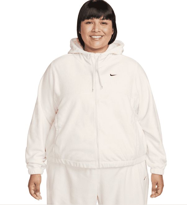 Nike Plus Size Therma-fit Full-Zip Fleece Hoodie.