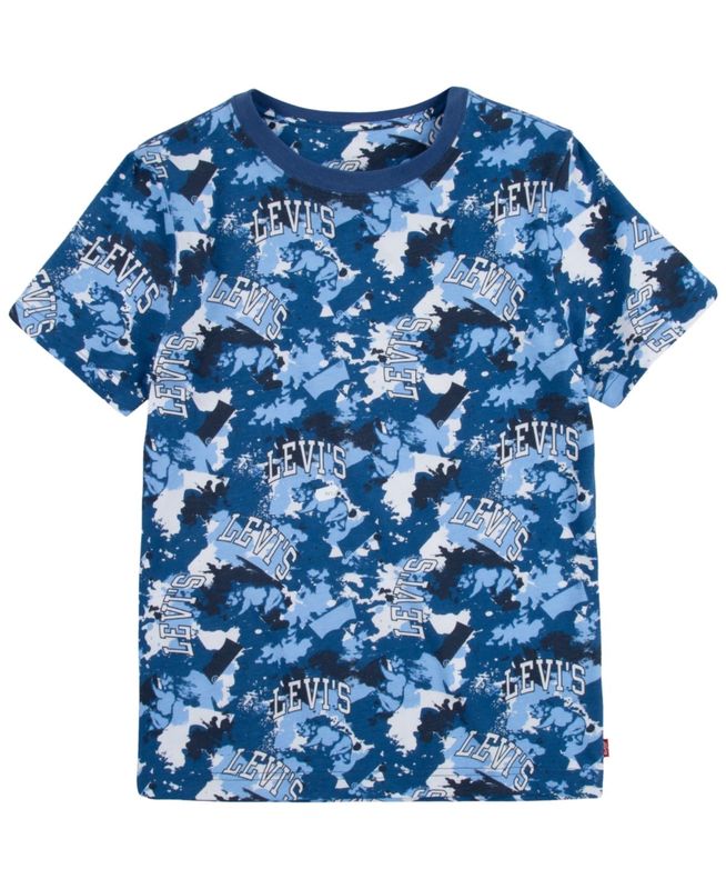 Levi&#39;s Big Boys Arch Logo Printed Graphic Short Sleeve T-shirt