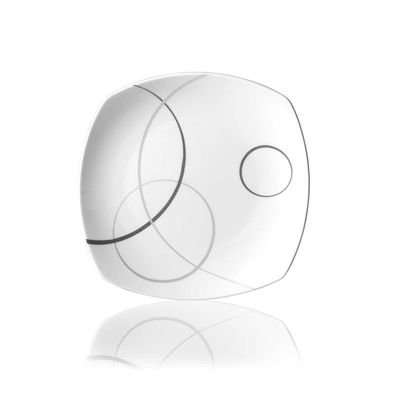 Mikasa Geometric Circles Salad Plate