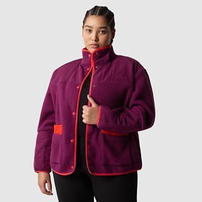 THE NORTH FACE Women&#39;s Cragmont Fleece JACKET BOUSENBERRY/RED 2XL