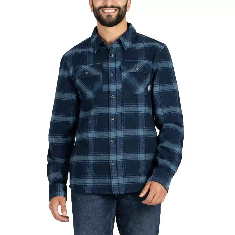 Colorado Clothing Men&#39;s Flannel Shirt, Blue, M