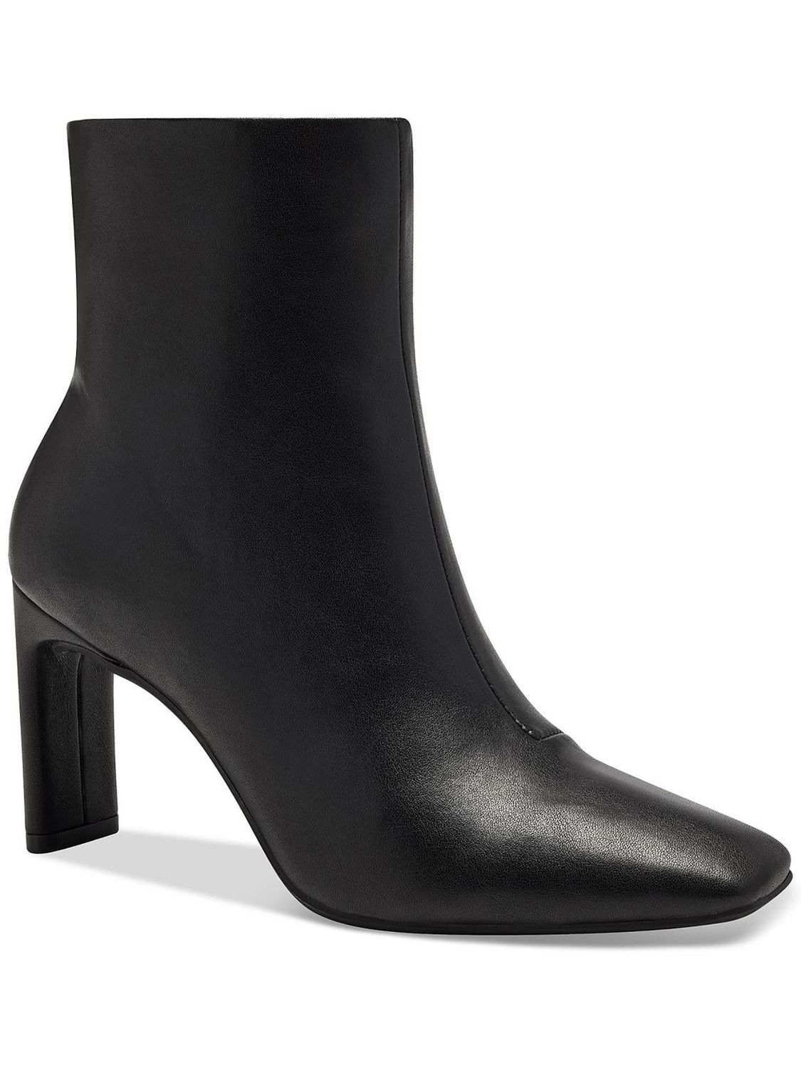 Alfani Womens Terrie Square-Toe Boot Black Smooth 9.5M