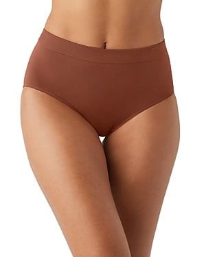 Wacoal Women&#39;s B Smooth Brief Panty in Beige | Size Small | HerRoom.com