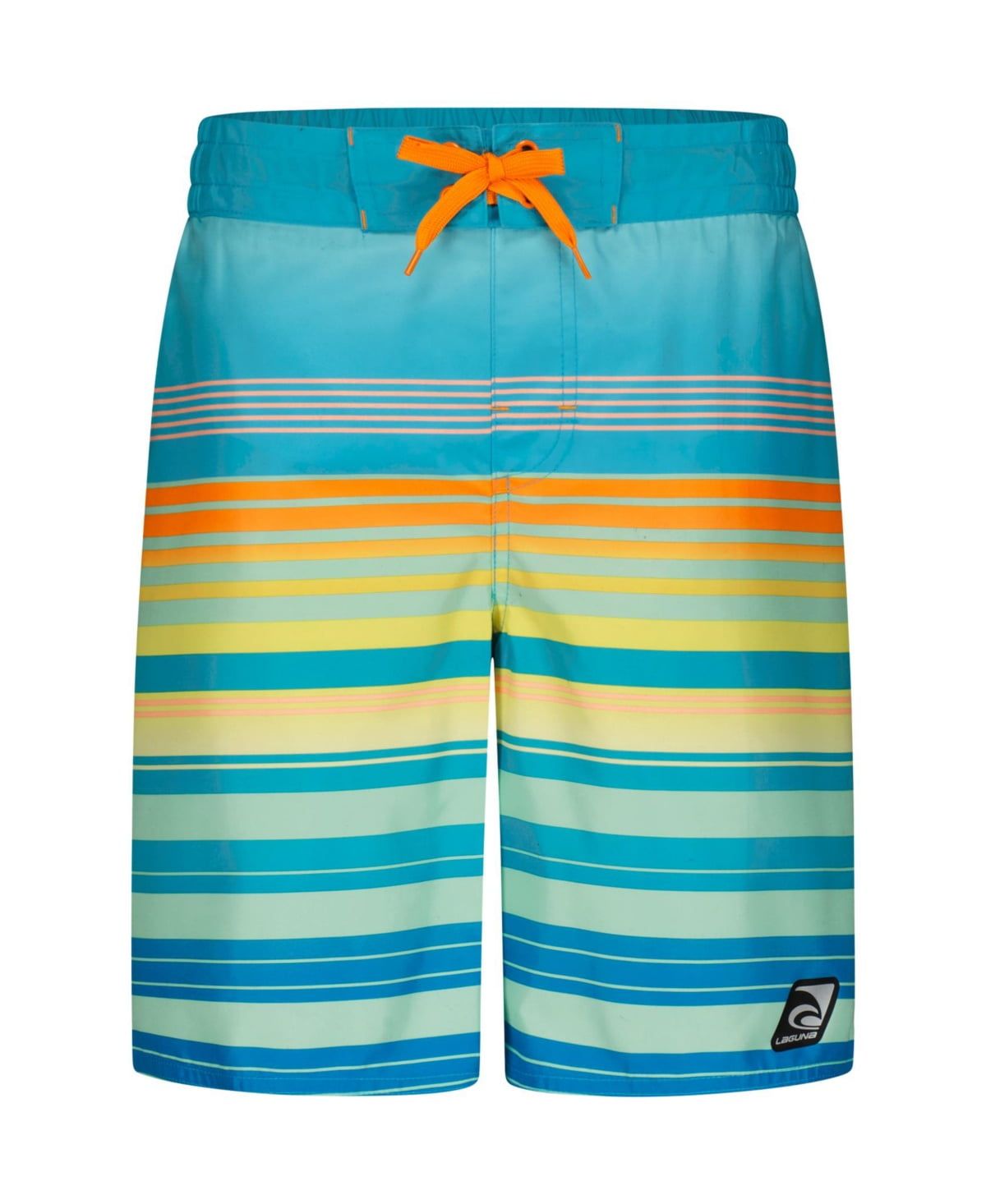 Laguna Big Boys Groovy Summer Stripe Swim Trunks