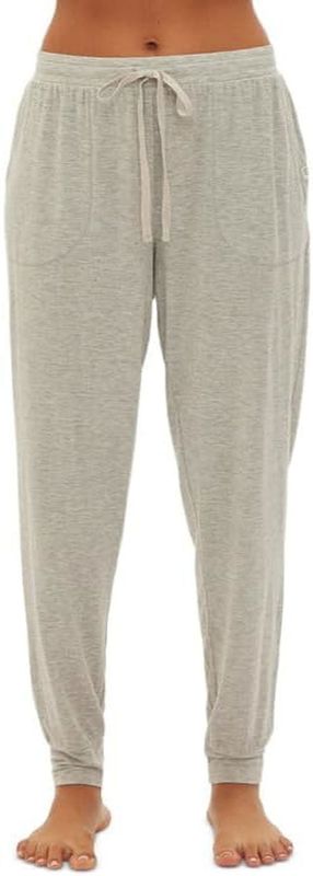 Gap GapBody Women’s Drawstring-Waist Jogger Pajama Pants (Grey Heather, X-Large)