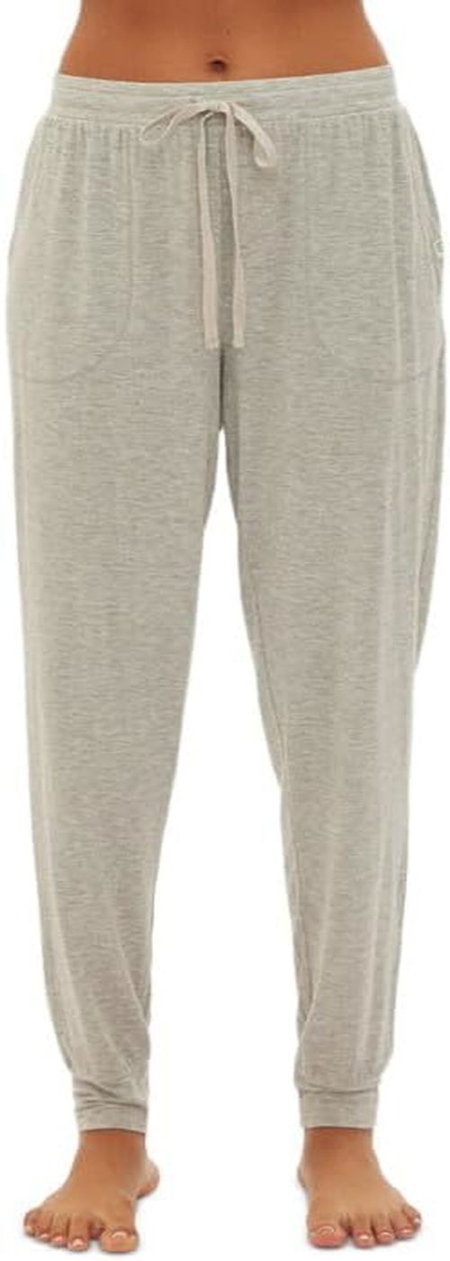 Gap GapBody Women’s Drawstring-Waist Jogger Pajama Pants (Grey Heather, X-Large)