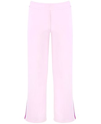 ID Ideology Big Girls Colorblocked Fleece Sweatpants, - Pink Lavender
