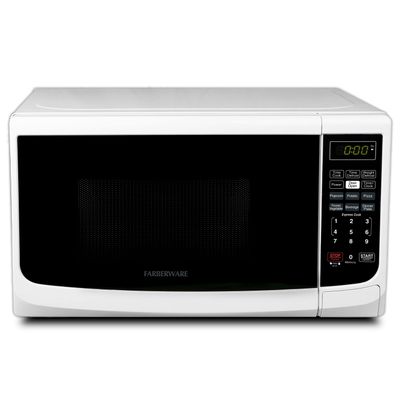 Classic 0.7 Cu. Ft. 700-Watt Countertop Microwave Oven in White