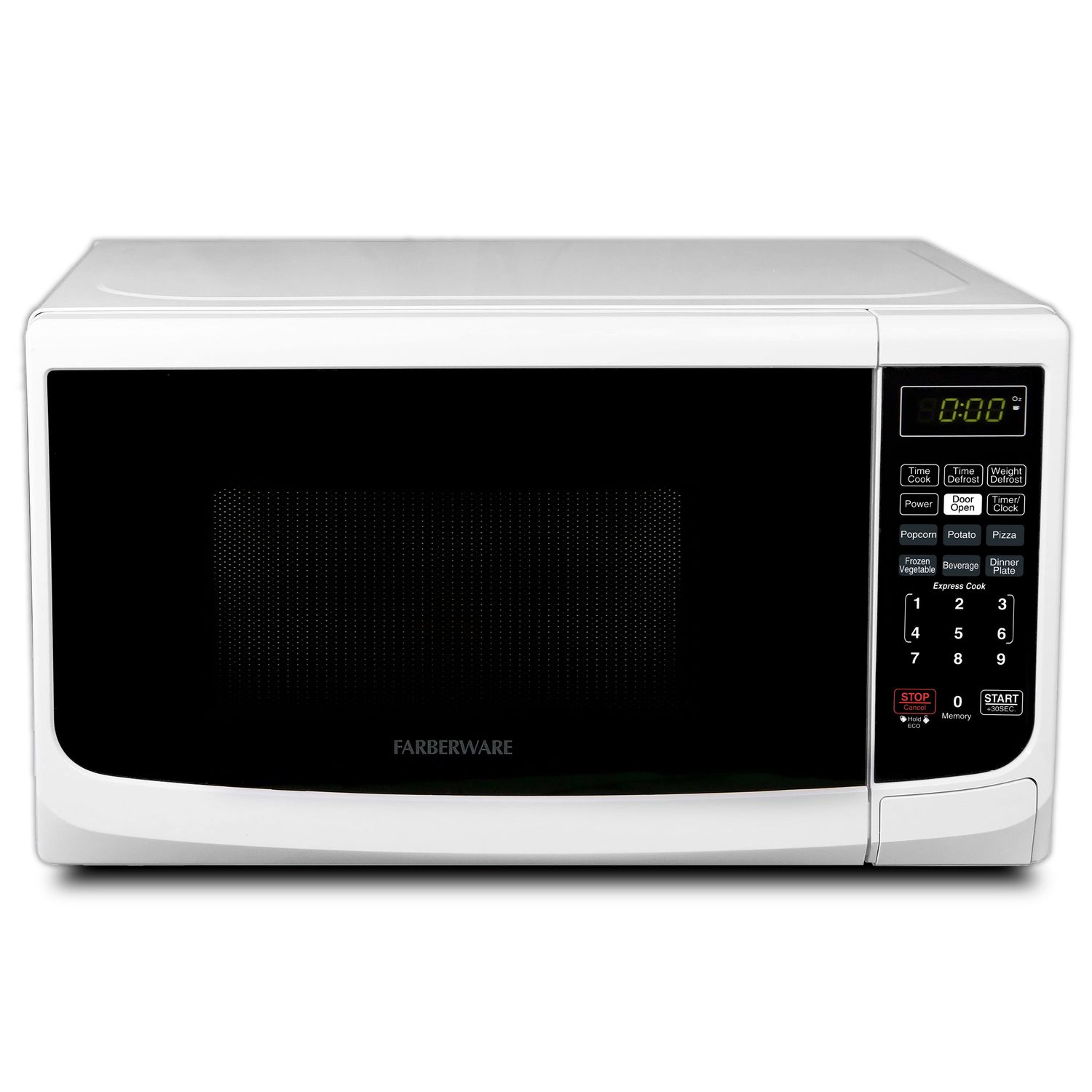 Classic 0.7 Cu. Ft. 700-Watt Countertop Microwave Oven in White