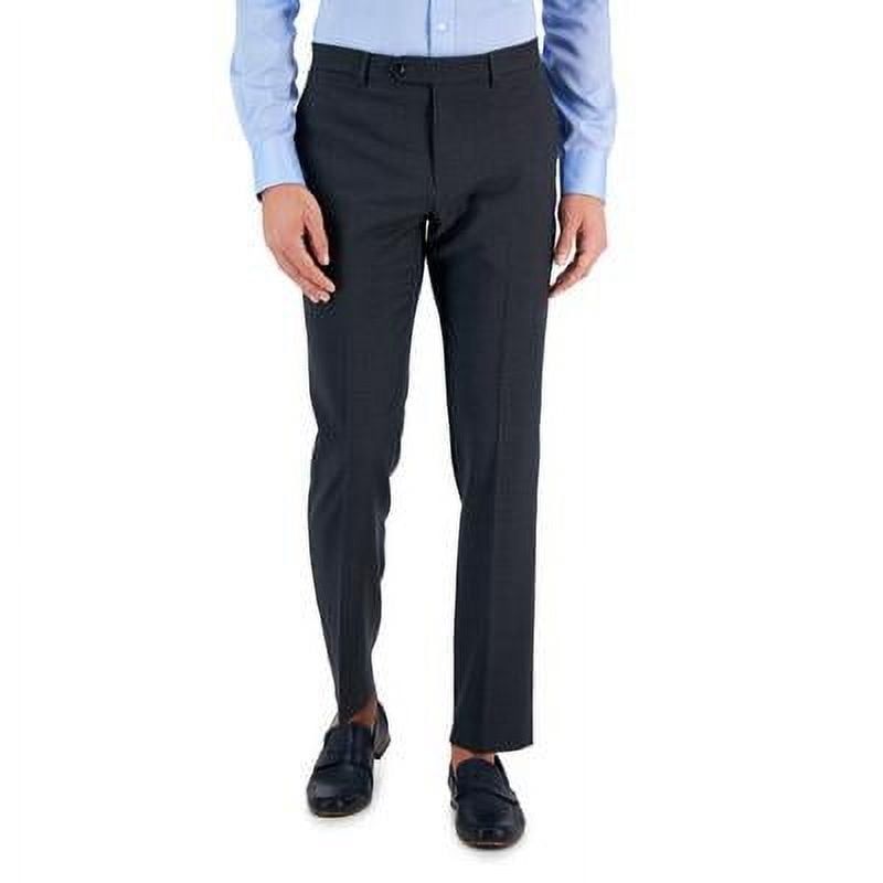 Tommy Hilfiger Mens Modern fit Dress Pants 38 / 32 Grey Solid