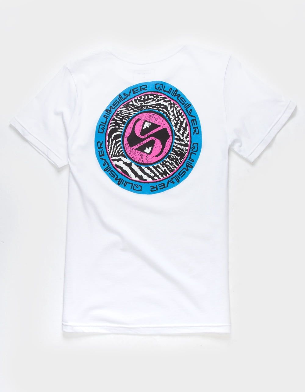 Quiksilver Big Boys Circles End Short Sleeve T-shirt - White