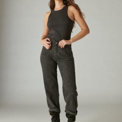 Lucky Brand Women&#39;s Lucky Legend High-Rise 90s Loose-Fit Jeans - Diamond Hallow