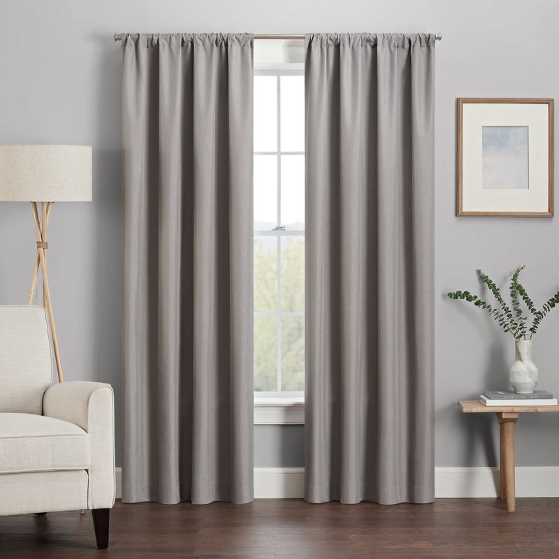 Eclipse Kendall Blackout Panel, 42&quot; X 84&quot; - Grey