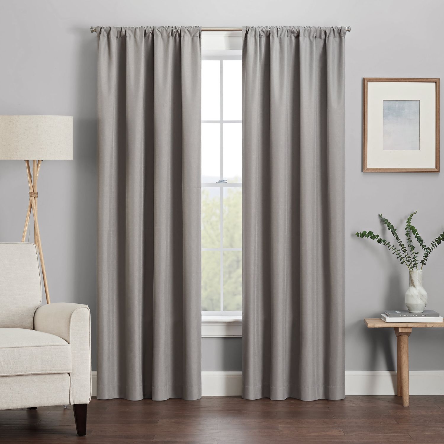 Eclipse Kendall Blackout Panel, 42&quot; X 84&quot; - Grey