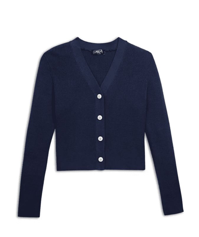 Aqua Girls&#39; Lightweight Cardigan, Little Kid, Big Kid - 100% Exclusive