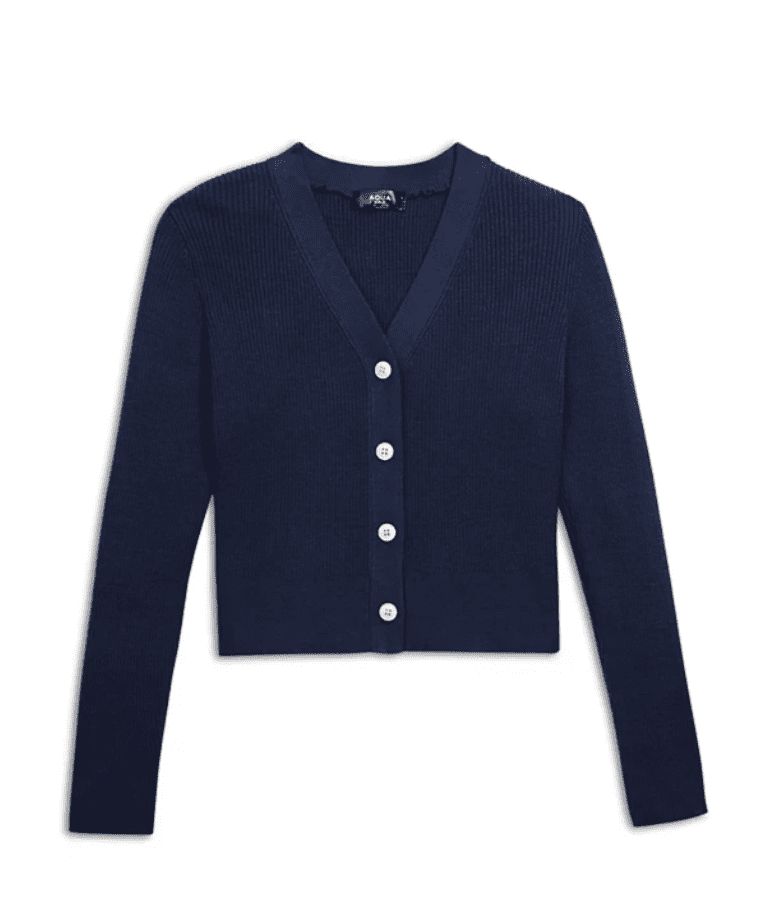 Aqua Girls&#39; Lightweight Cardigan, Little Kid, Big Kid - 100% Exclusive