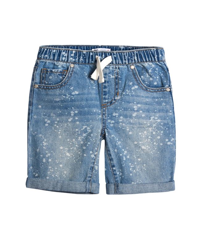Epic Threads Little Boys Cuffed Denim Shorts, Created for Macy&#39;s