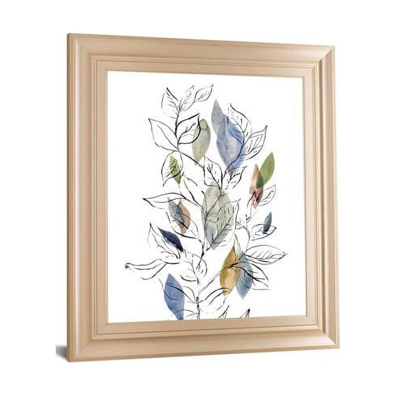 Classy Art 8512 22 x 26 in. Spring Leaves II by Meyers, R. Framed Print Wall Art