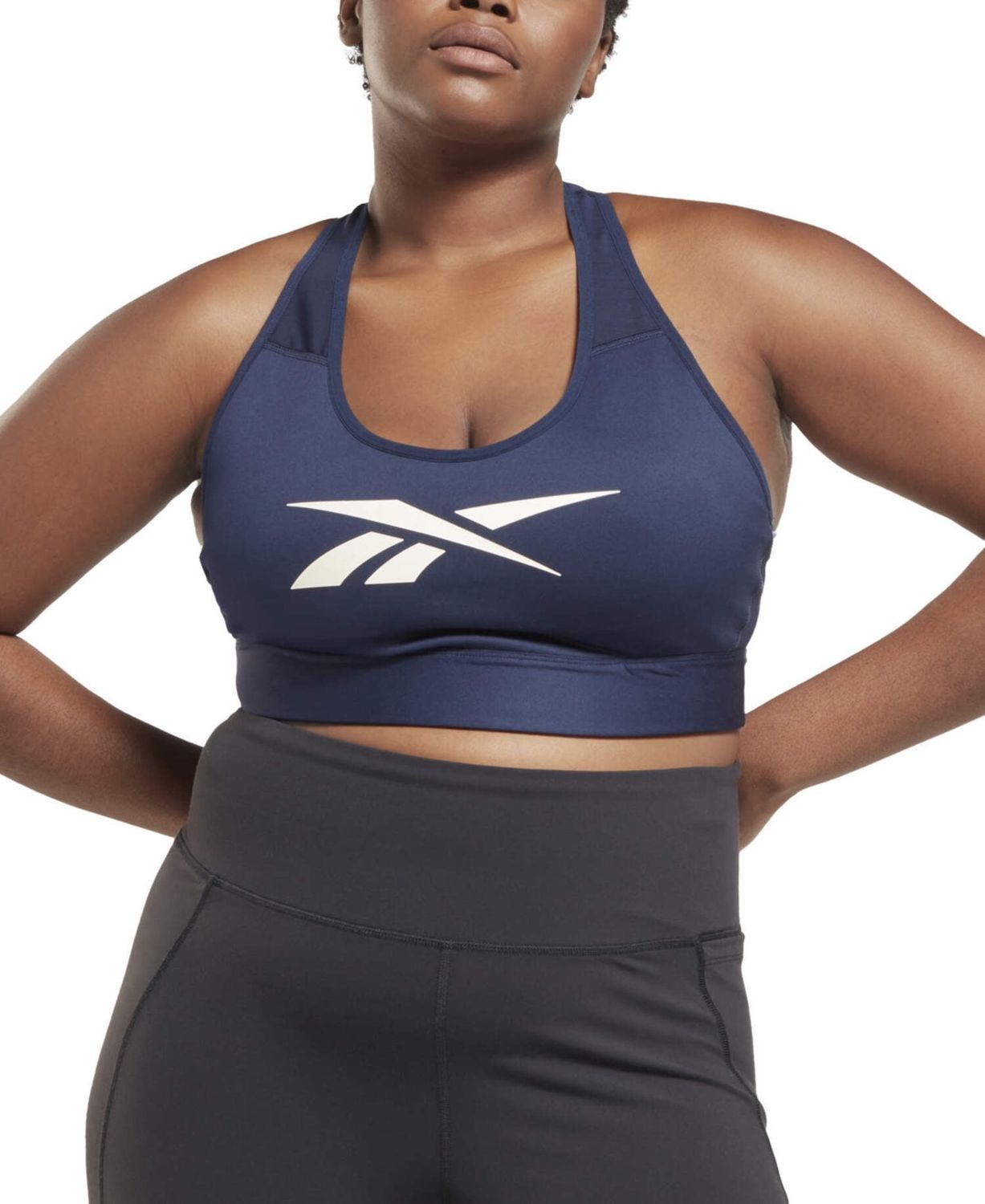 Reebok Plus Size Lux Vector Medium Im Vector Navy 2X