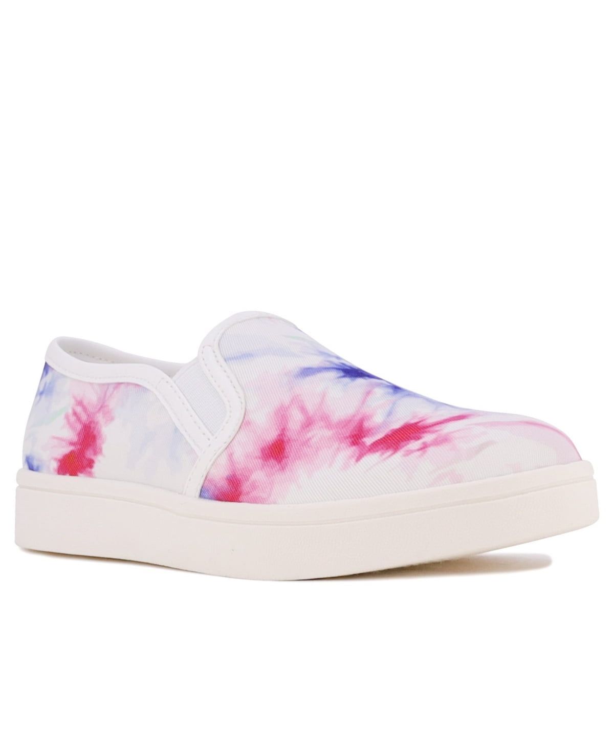 Little Girls Rita Sneakers - Fuchsia Tie Dye