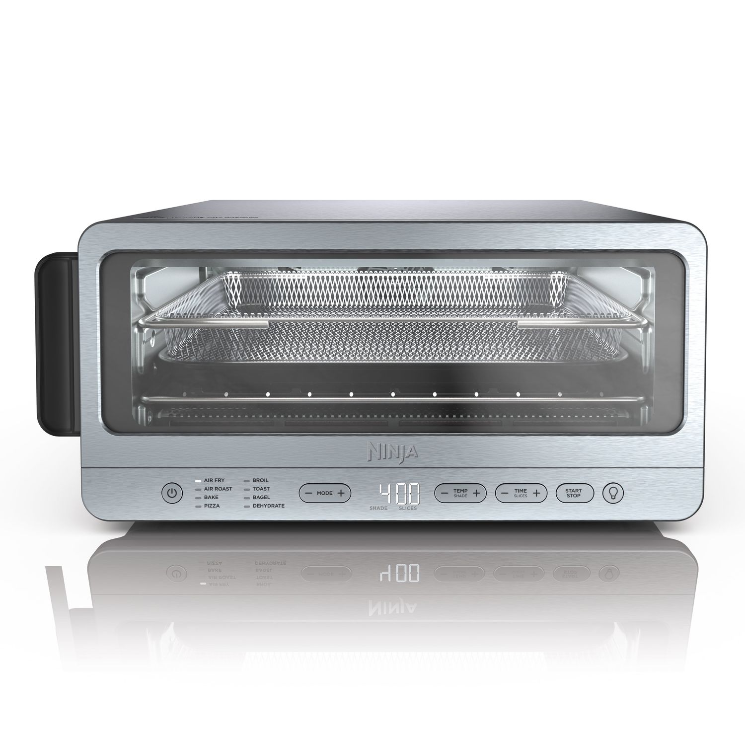 Ninja Flip Toaster Oven &amp; Air Fryer, 8-in-1 Functionality, Flip Up &amp; Away Capability for Storage Space, SP151