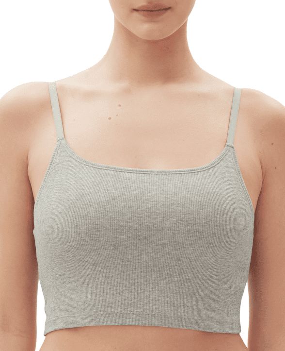 Gap GapBody Women&#39;s Logo Comfort Square-Neck Bralette, Medium