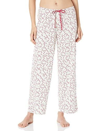 Hue Women&#39;s Be My Dot Classic Drawstring Pajama Pants - Off White